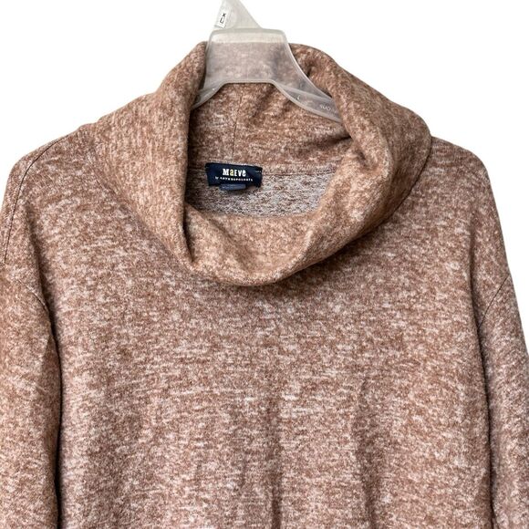 Maeve Anthropologie Tan Turtleneck Cowl Sweater Women’s Size XSmall - Picture 4 of 7